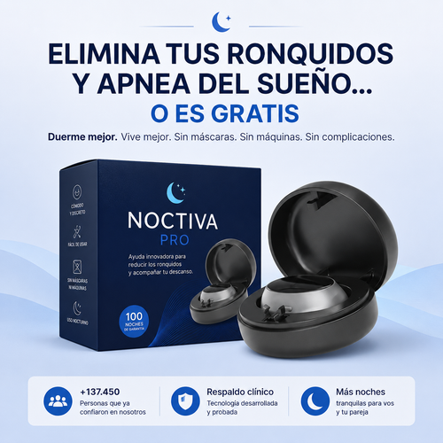 Noctiva Pro - Dispositivo Antironquidos Premium